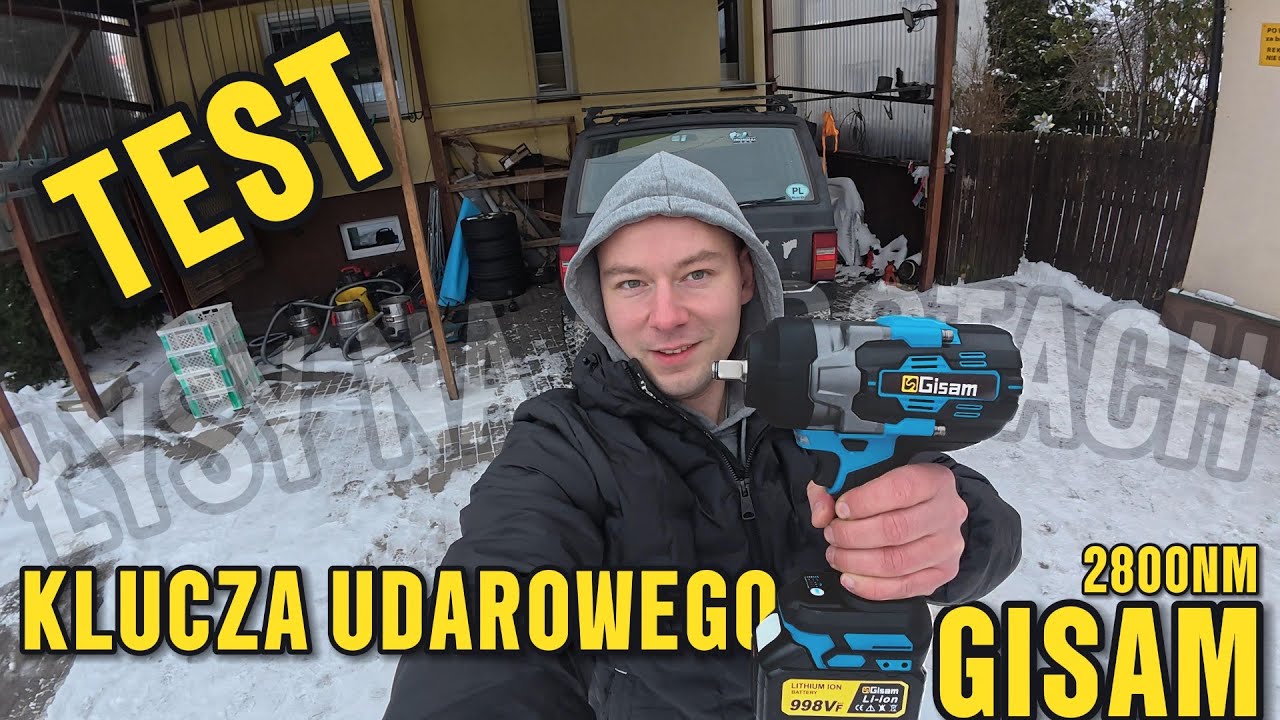 Test klucza udarowego gisam 2800nm