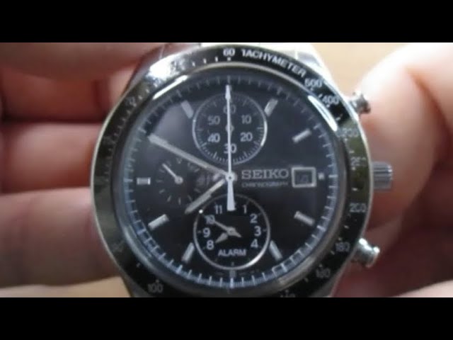 How to set SEIKO 7T62-0JF0 / SBPP001 - YouTube