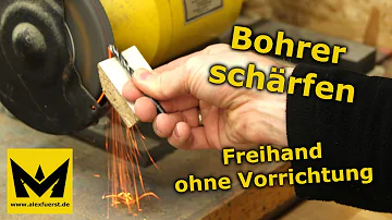 Welcher Schleifstein zum Bohrer Schleifen?