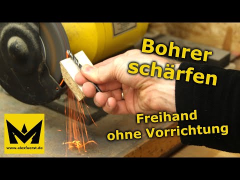 Video: So Schärfen Sie Einen Bohrer