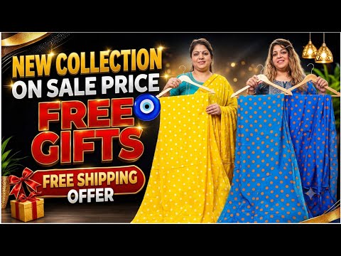 New Collection on Sale Price🧿#lakhnavi,mul chanderi & Maheshwari छूट में🎁#jaipuri premium cotton#sal