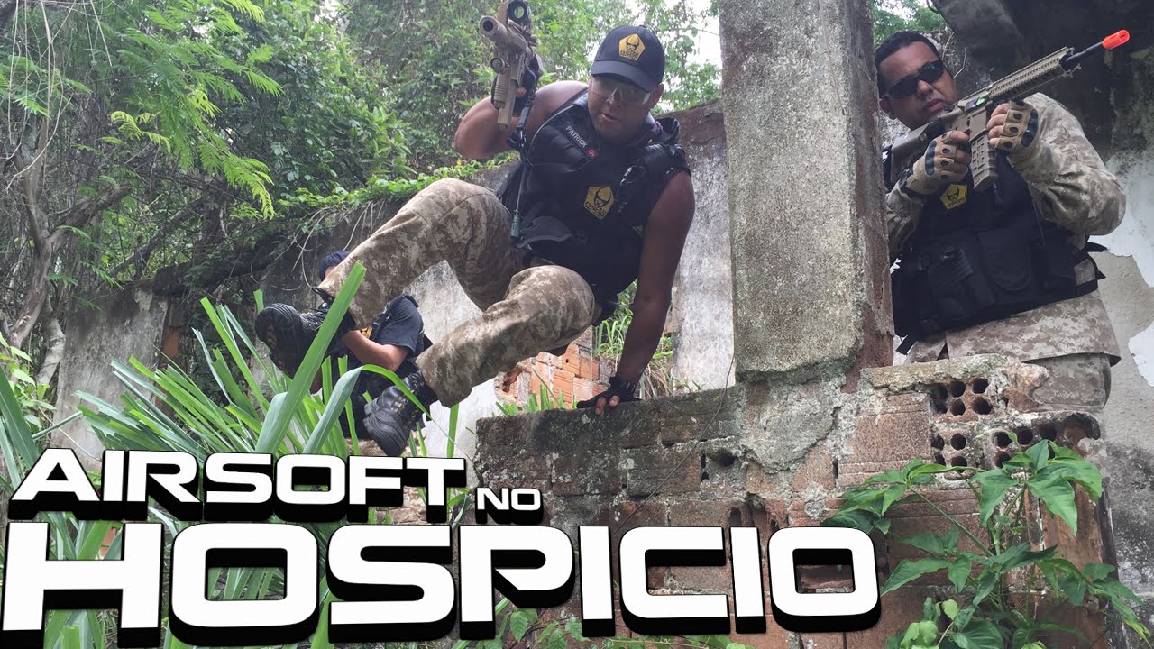 gsg9 airsoft team hospício mal assombrado youtube