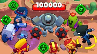 Who does 100k damage faster? | The Brawler with the highest DPS