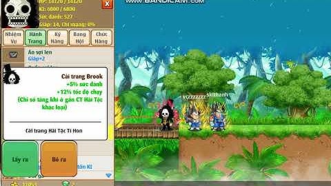 Ngọc Rồng Online - Cho Acc Ngọc Rồng Có Cải Trang Hải Tặc Siêu Hiếm - TD KiMoChi TV