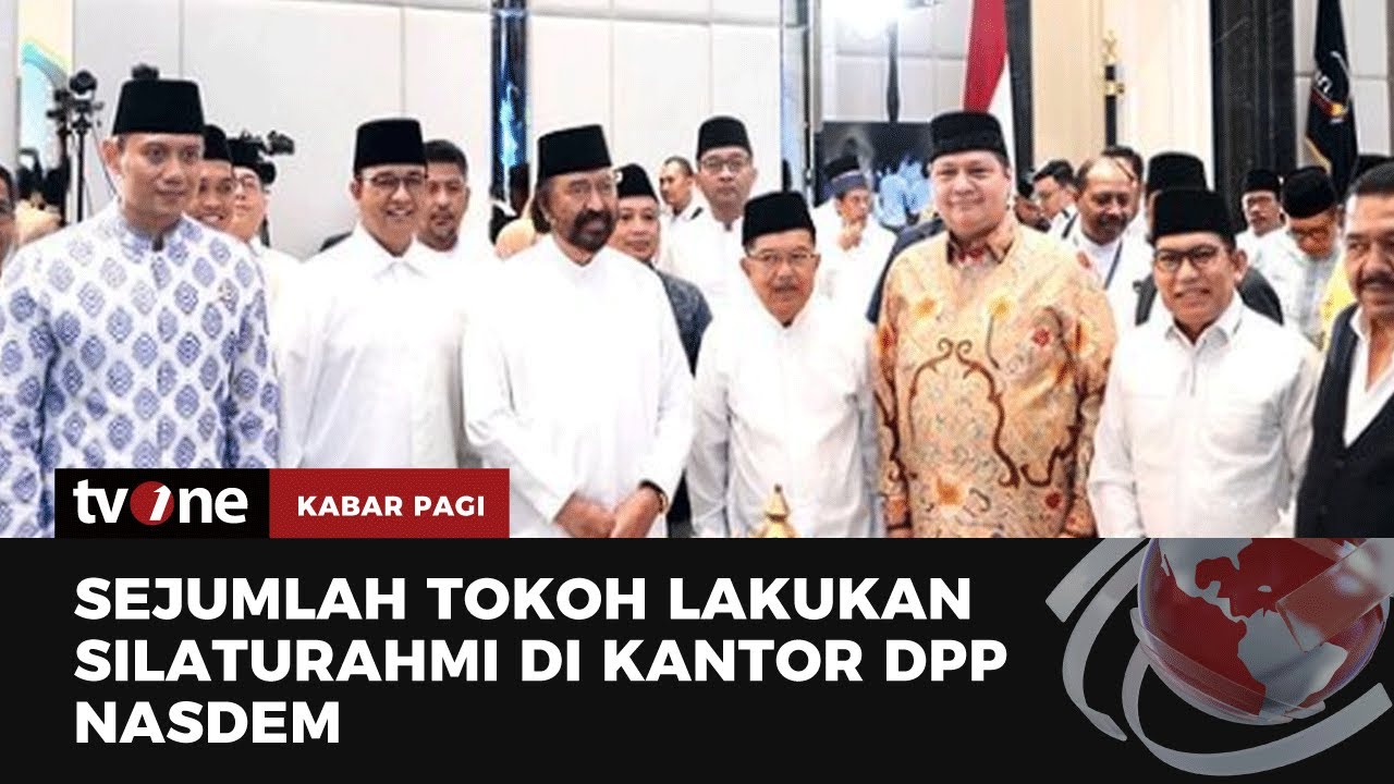 Sejumlah Tokoh Elit Parpol Bukber di Kantor NasDem | Kabar Pagi tvOne