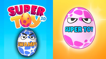 SUPER TOY 3D: Swampy - Gameplay ALL LEVELS | Android and iOS