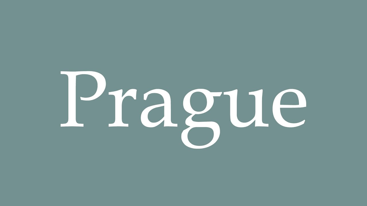 How to Pronounce ''Prague'' Correctly in French YouTube
