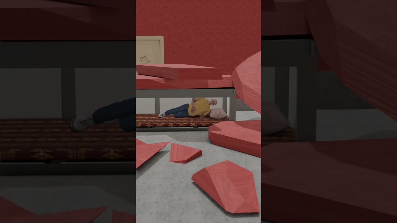 Earthquake Bed 🫨 ( Explained ) ( 3D Animation in Hindi ) 
