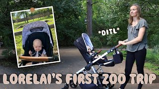 Lorelai&#39;s First Trip To The Zoo - Day In The Life Of A New Mom // This Faithful Home