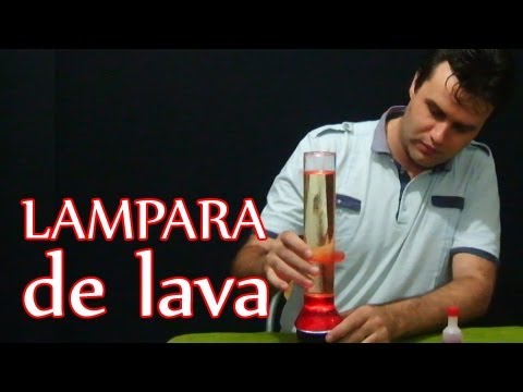 Como hacer una lámpara de lava (bueno, casi)
