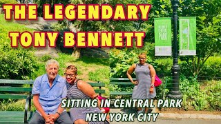 Meeting Tony Bennett In Central Park, New York Nyc Subway Performers Walking The Brooklyn Bridge