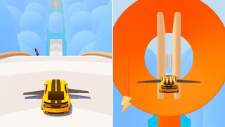 Mega Ramp Jump 🚘😂😎 All Levels Gameplay iOS screenshot 3