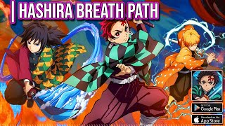 Hashira Breath Path Gameplay / Eternal Vortex & 6 Códigos🎁 - Android IOS Demon Slayer RPG!