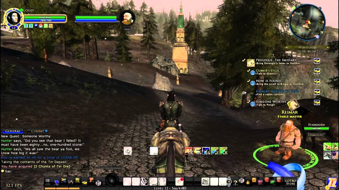 LOTRO - Rune Keeper Gameplay #4 - Ered Luin Part 3 [Lord of the Rings ...