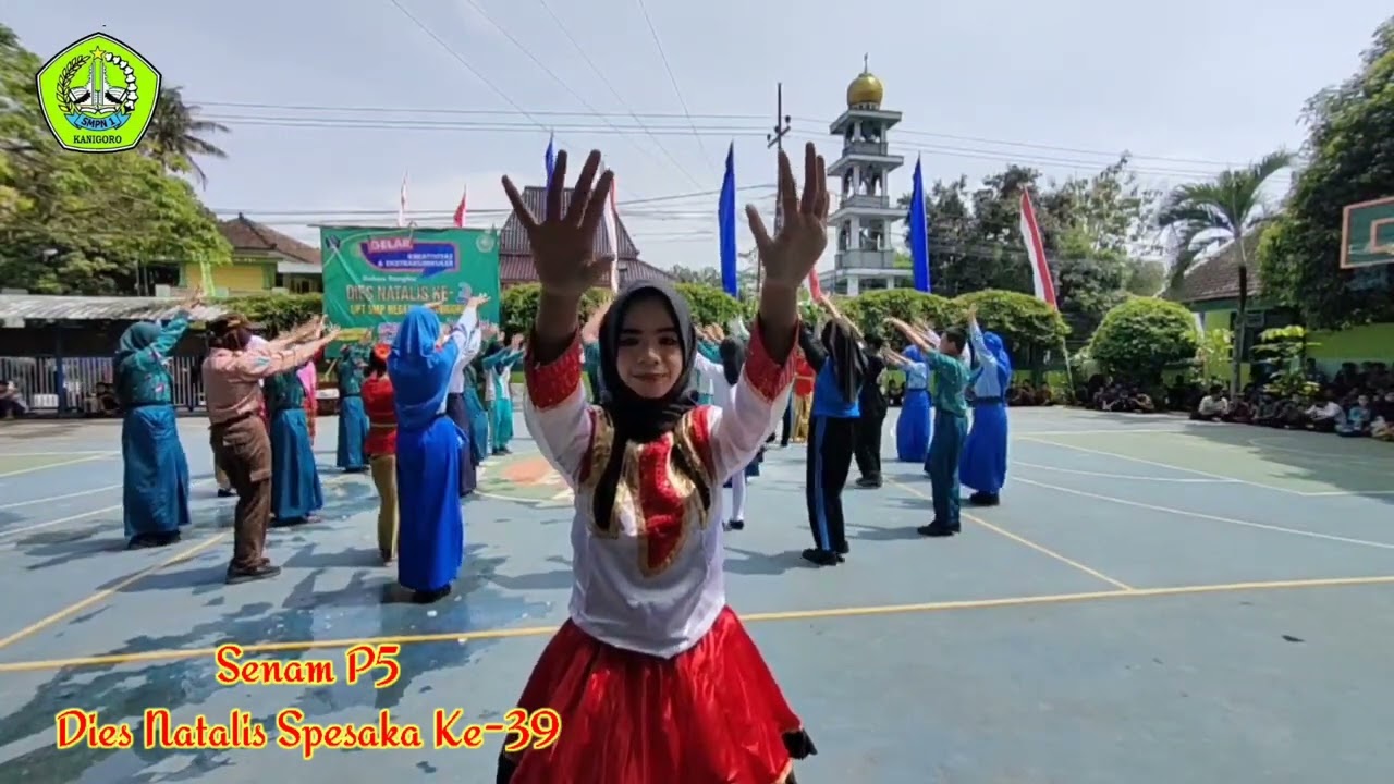 Senam P5 Dies Natalis Spesaka Ke-39