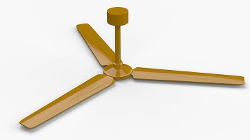 「DESIGN 133」 How to draw ceiling fan | Solidworks tutorial