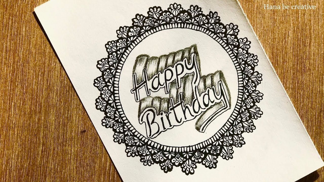 Birthday Card Mandala Art Beautiful Birthday Card Idea Tutorial birthday-card-mandala-art-beautiful-birthday-card-idea-tutorial