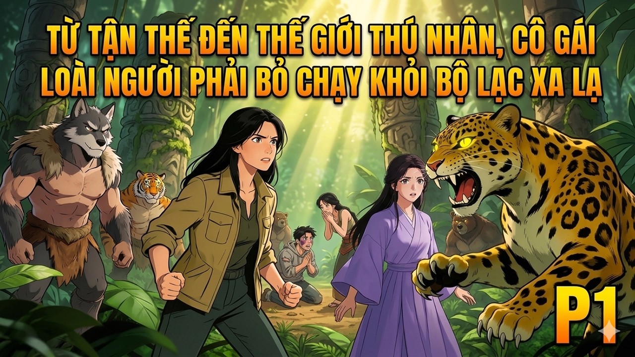 TỪ TẬN THẾ ĐẾN THẾ GIỚI THÚ NHÂN, CÔ GÁI LOÀI NGƯỜI PHẢI BỎ CHẠY KHỎI BỘ LẠC XA LẠ P1