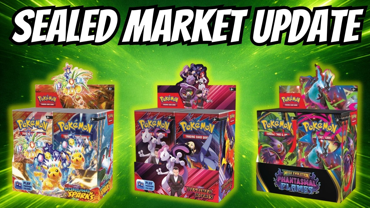 Обзор рынка запечатанных покемонов: что набирает популярность и что будет дальше.