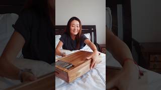 Chinese Mom’s new Morning Routine,don’t drink anything cold! Hot always! In the morning