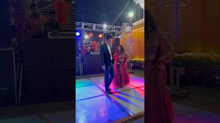 Chunnari Chunnari 🙈 | couple dance performance | Tarun & Nishu | #wedding #trending #viral #shorts