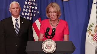 Secretary DeVos Full Remarks at the White House Coronavirus Task Force Event