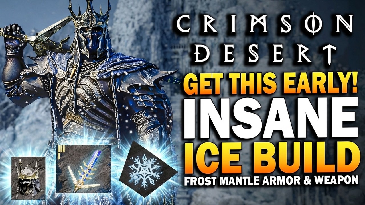 You NEED This Armor & Weapon In Crimson Desert - Crimson Desert Ice King Build