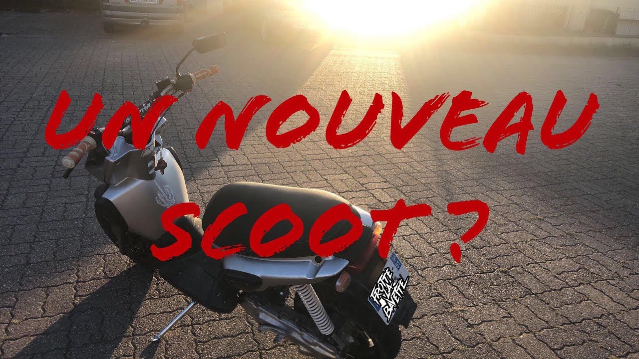 UN NOUVEAU SCOOTER !? MBK STUNT !