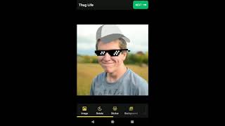 Thug Life Stickers - Pics Editor & Photo Maker - Short Demo screenshot 2
