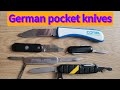 Unboxing German pocket knives