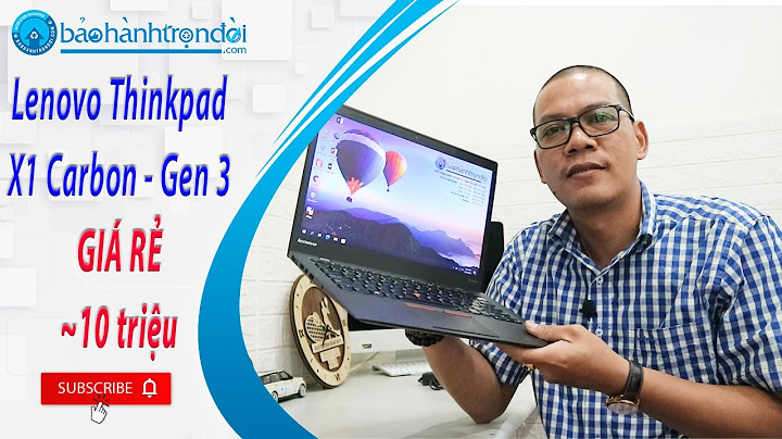 Đánh giá lenovo thinkpad x1 carbon gen 3 i7 5600u