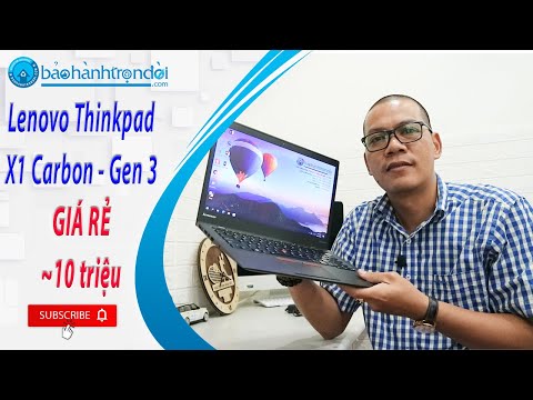 Lenovo Thinkpad X1 Carbon Gen 3 "Core i7 5600U" - Laptop xách tay Mỹ cao cấp