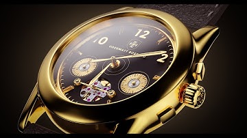 Odermatt Bossard Tourbillon 3D Watch - Blender 2.92 & Cycles Renderer