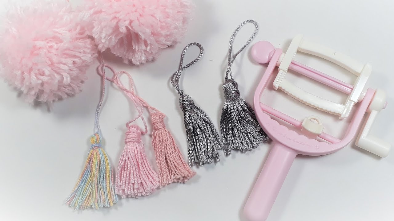 COMO FAZER TASSEL E POMPOM?? Ferramenta DAISO JAPAN
