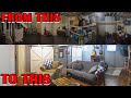 Full Basement Basement Remodel | NO Contractors NO help (and ALL for under $2000) Remodel Time Lapse