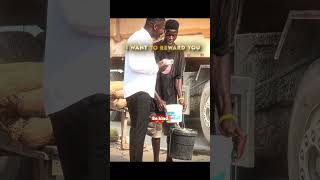 Hardworking boy got reward from a Kind person #respect