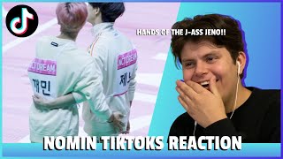 Gay Guy Reacts to SUPER CUTE & SUS NOMIN TikToks! (Jeno & Jaemin NCT)