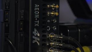 Wireless 4K Transmitter AEON-4k from DTC Domo Broadcast at IBC 2017