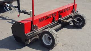 Caiman Towable Magnetic Sweeper By Bluestreak Equipment