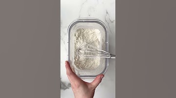 How to measure flour!