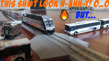 [UNBOXING + REVIEW] N Scale Atlas NJT ALP-45DP + Multilevel "Modern Commuter Train"