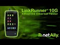 Netally linkrunner 10g advanced ethernet tester  available at cable and connections