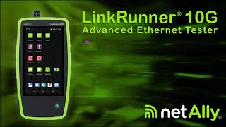 NetAlly LinkRunner 10G Advanced Ethernet Tester - Available at Cable and Connections