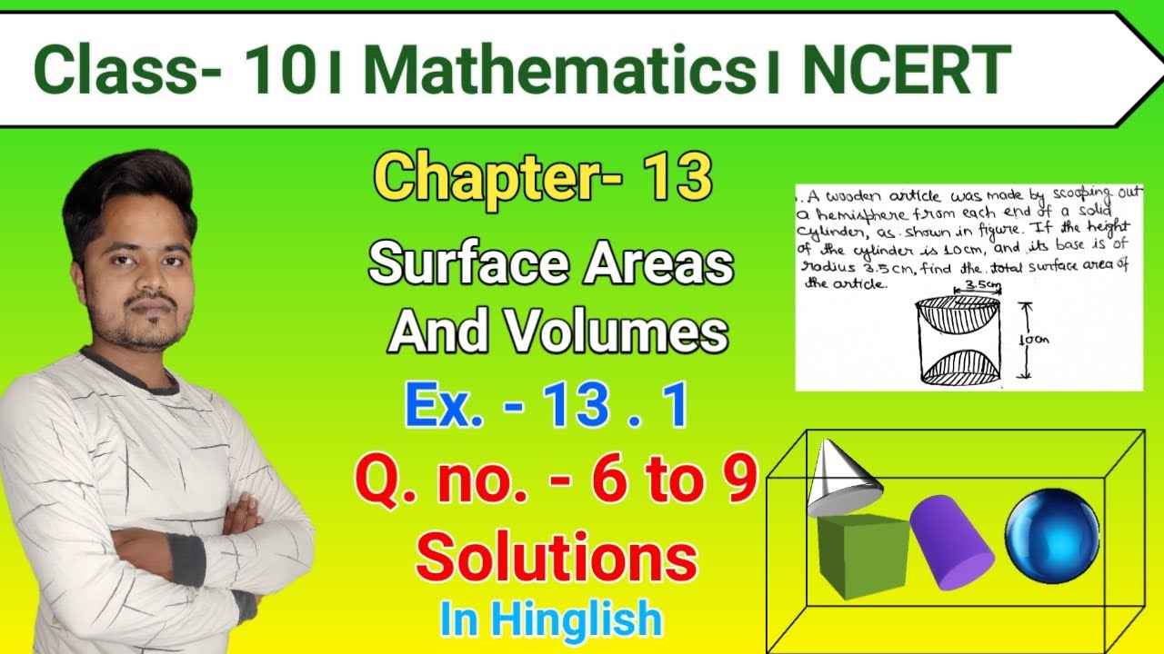 Class 10 Ex 13.1 , Class 10 Maths EXERCISE 13.1 NCERT SOLUTIONS – FOURNR