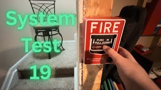 System Test 19 | Basement Fire Alarm System
