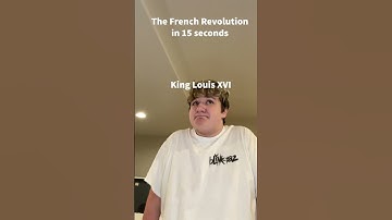 The French Revolution in 15 seconds