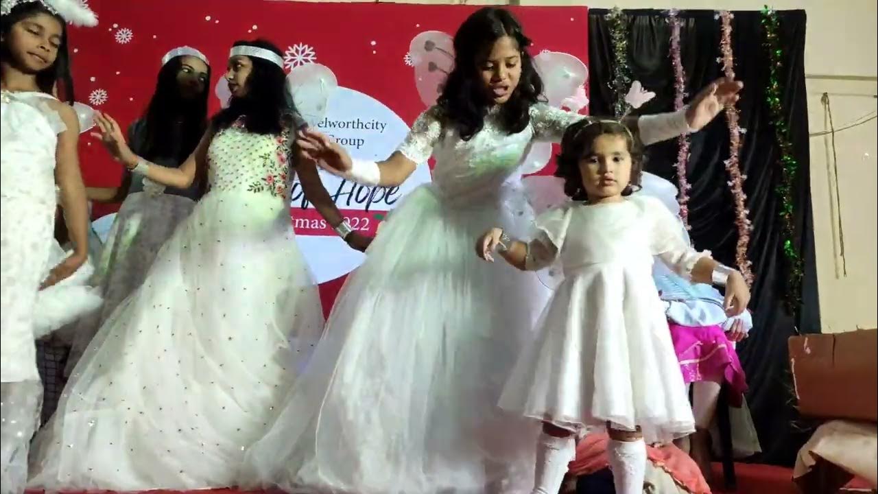 Chinnu's First Time Stage Performance 17/12/2022 Christmas Skit PWC