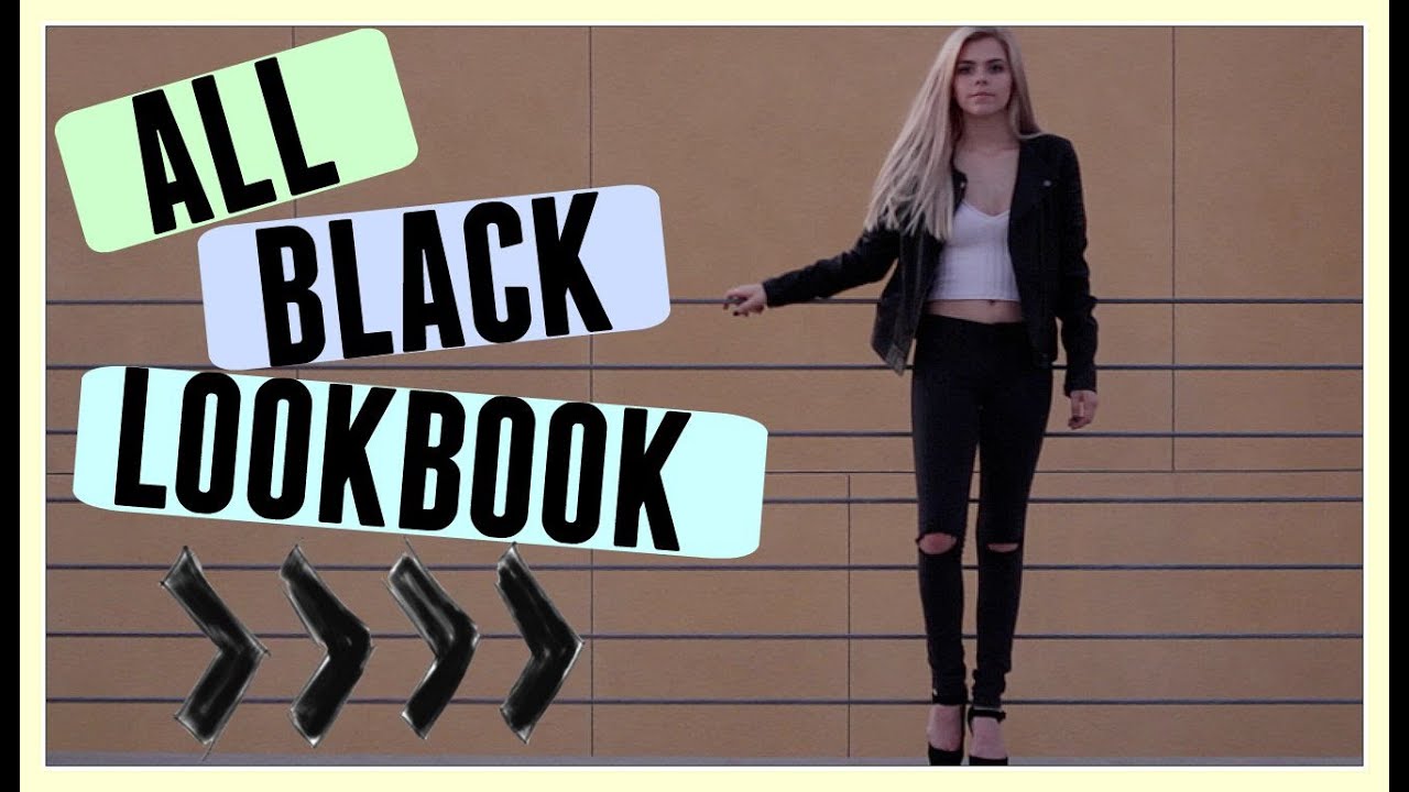 ALL BLACK LOOKBOOK | Griffin Arnlund