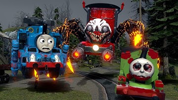 Thomas Is Too Late! Did Choo Choo Charles Catch Percy ? - Original Animation