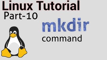 Linux lecture 10 - mkdir command in Linux | create folder linux